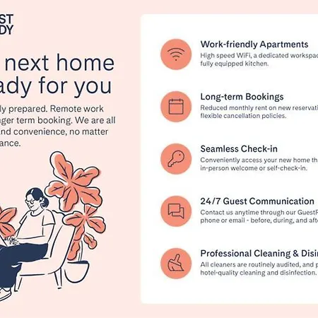 Daire Guestready - Chic & Hideaway For 2